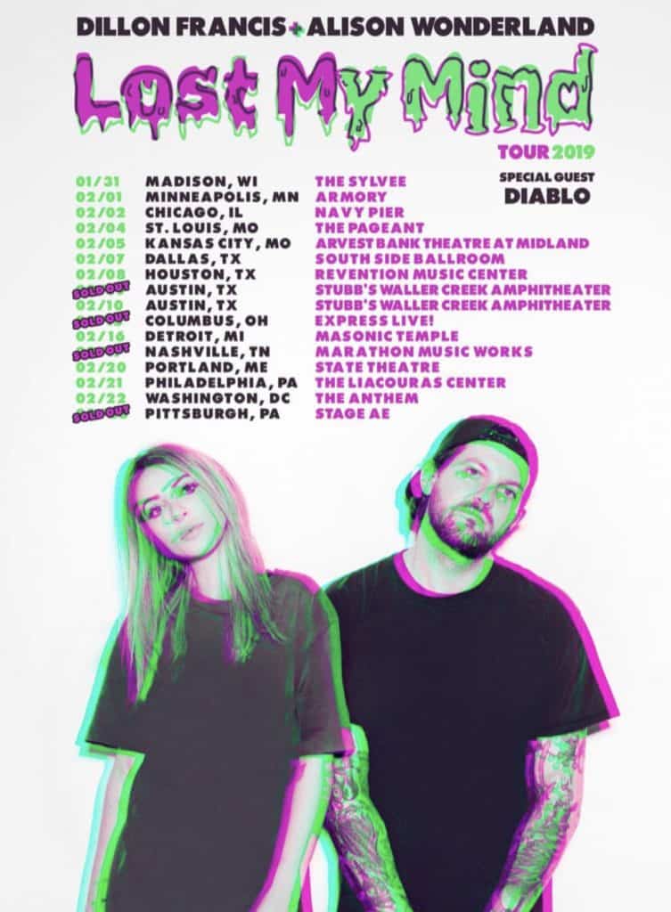 'Lost My Mind' by Alison Wonderland and Dillon Francis